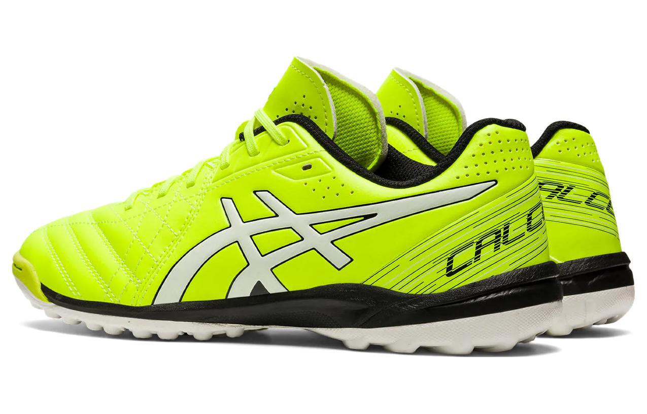 Футбольные бутсы мужские Asics Calcetto WD 8 TF Safety Yellow White, 39.5 EU
