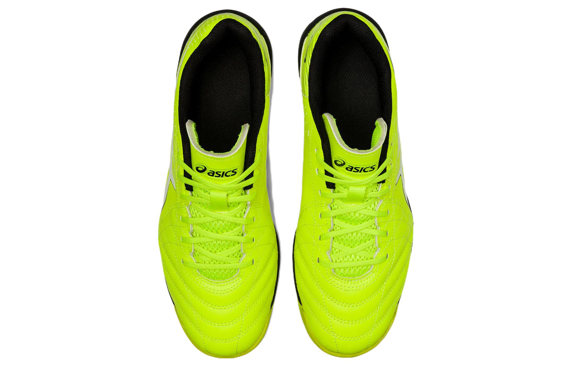 Футбольные бутсы мужские Asics Calcetto WD 8 TF Safety Yellow White, 39.5 EU