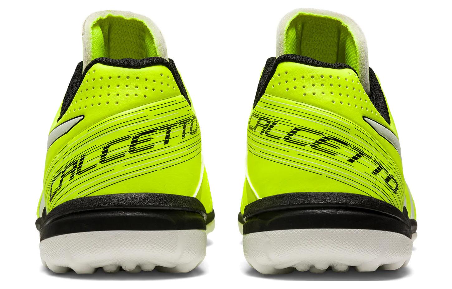 Футбольные бутсы мужские Asics Calcetto WD 8 TF Safety Yellow White, 39.5 EU