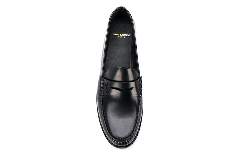 Ботинки мужские SAINT LAURENT Le Loafer черные, 45 EU