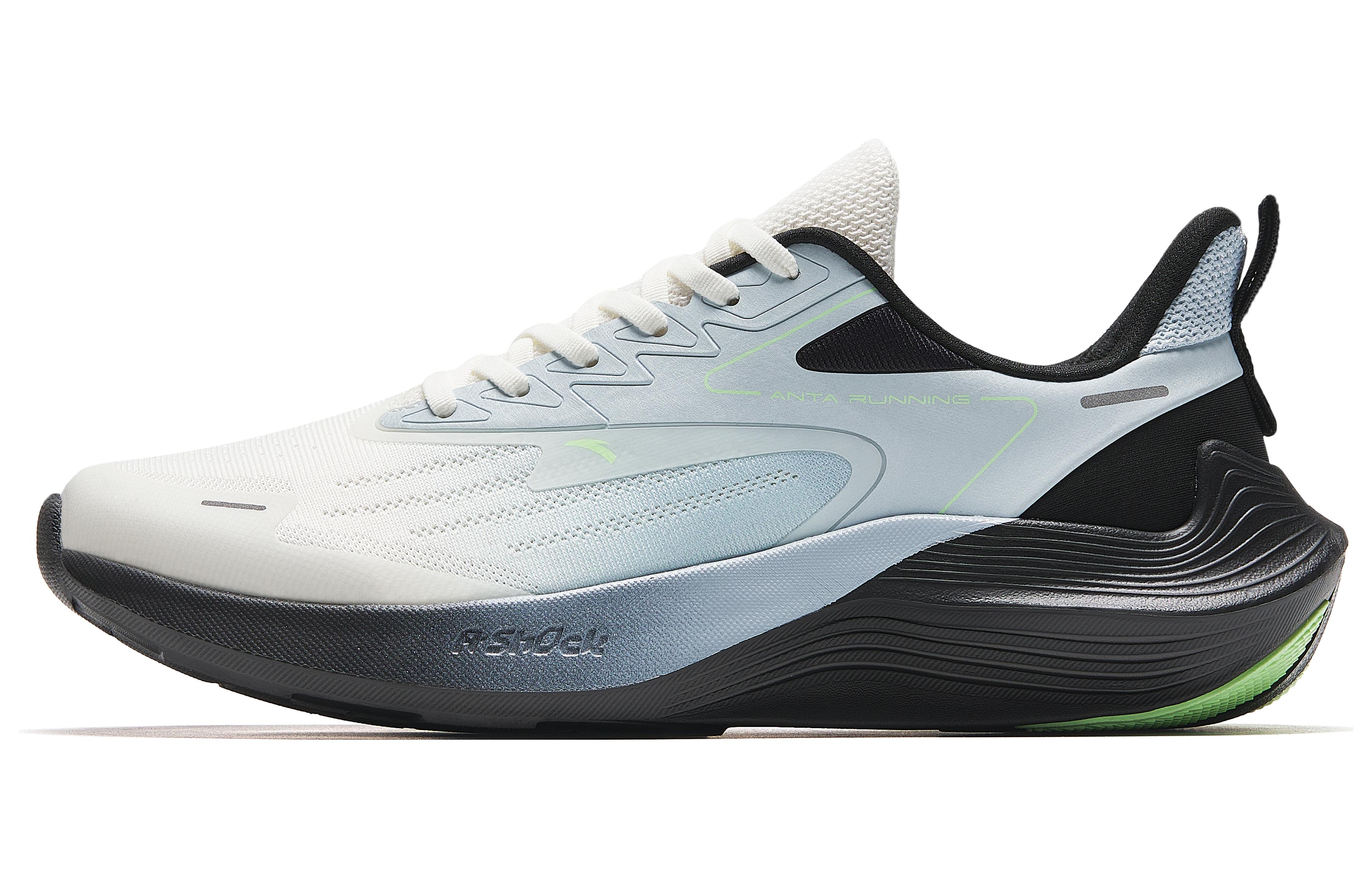 Кроссовки мужские Anta New Stinger Sprint белый, голубой, черный, 42 EU