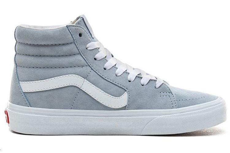 Кеды унисекс Vans SK8-Hi светло-голубые, 40.5 EU
