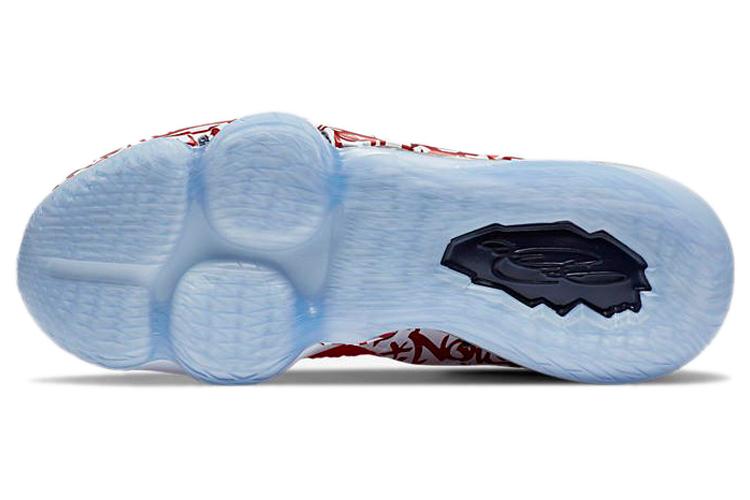 Кроссовки мужские Nike LeBron 17 LeBron 4 красные, 44 EU