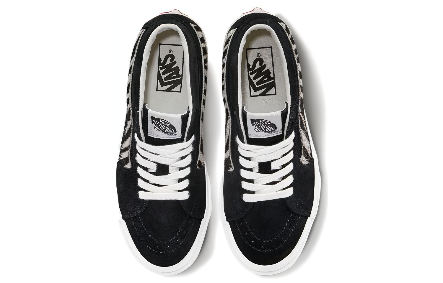 Кеды унисекс Vans Sk8 mid черные, 38 EU