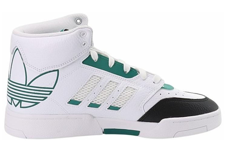 Кеды унисекс Adidas Originals Drop Step High White Hazy Green, 36 2/3 EU
