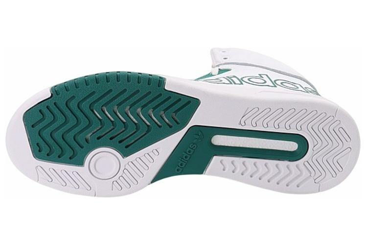 Кеды унисекс Adidas Originals Drop Step High White Hazy Green, 36 2/3 EU