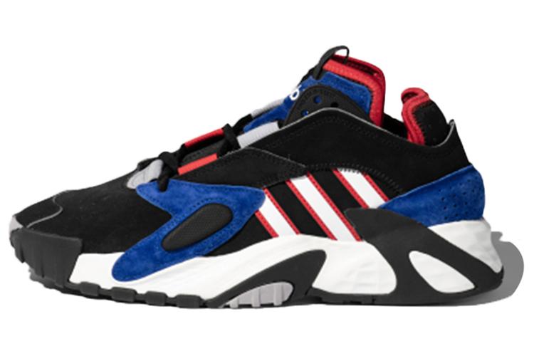 Black Blue White Red