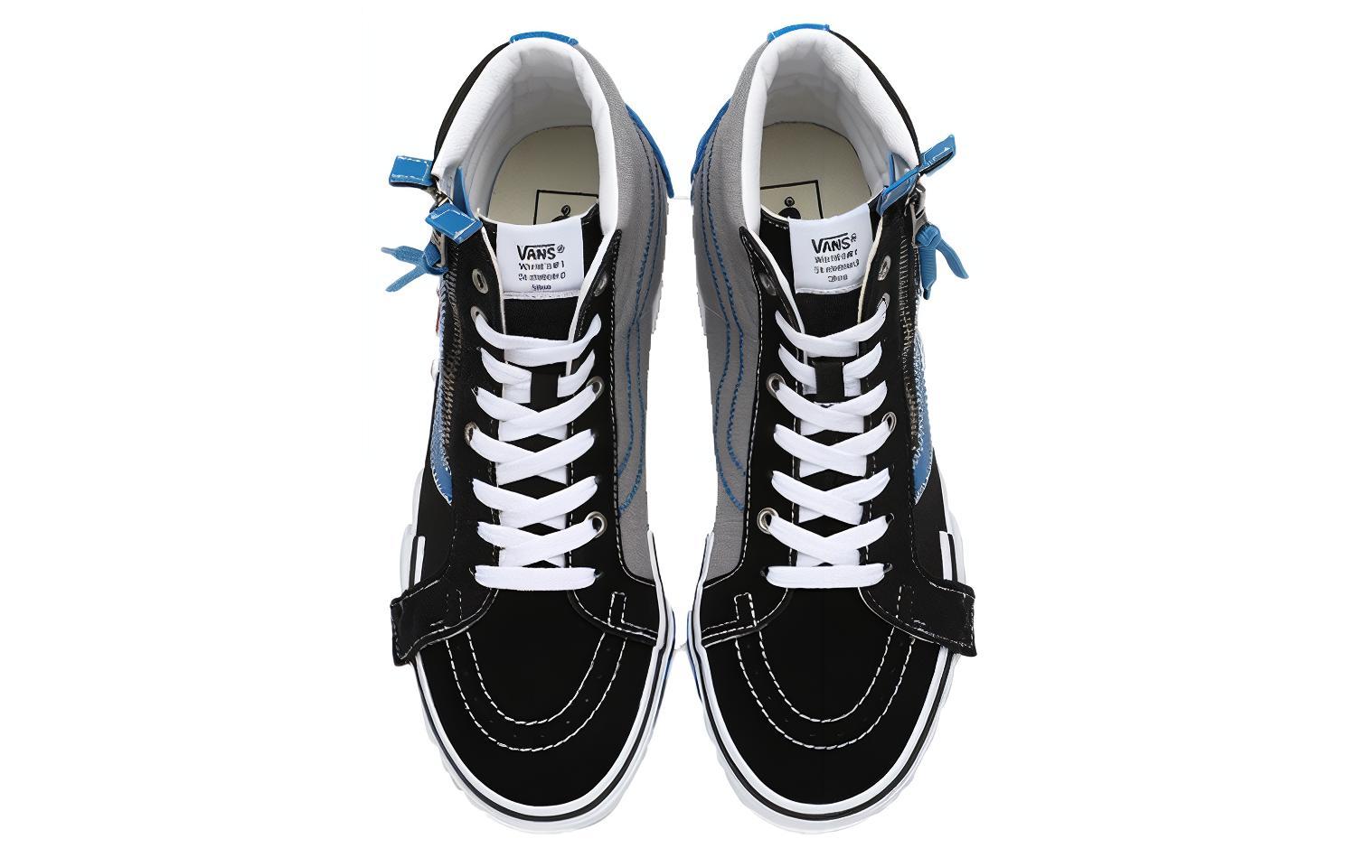 Кеды Vans SK8 HI Reissue Ca черные, 36 EU