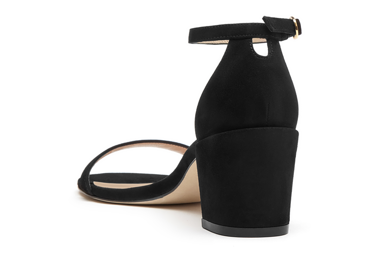 Сандалии женские Stuart Weitzman SW One Strap черные, 35 EU