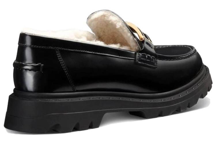 Лоферы женские DIOR Code черные, 39 EU