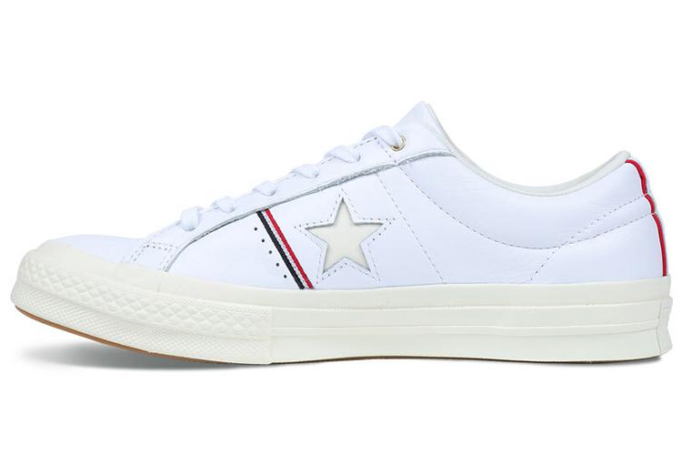 Кеды унисекс Converse One Star Piping Low Top белые, 35 EU