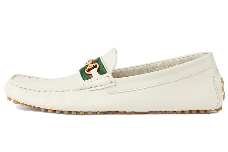 Ботинки мужские GUCCI Web Casual Shoes белые, 42 EU