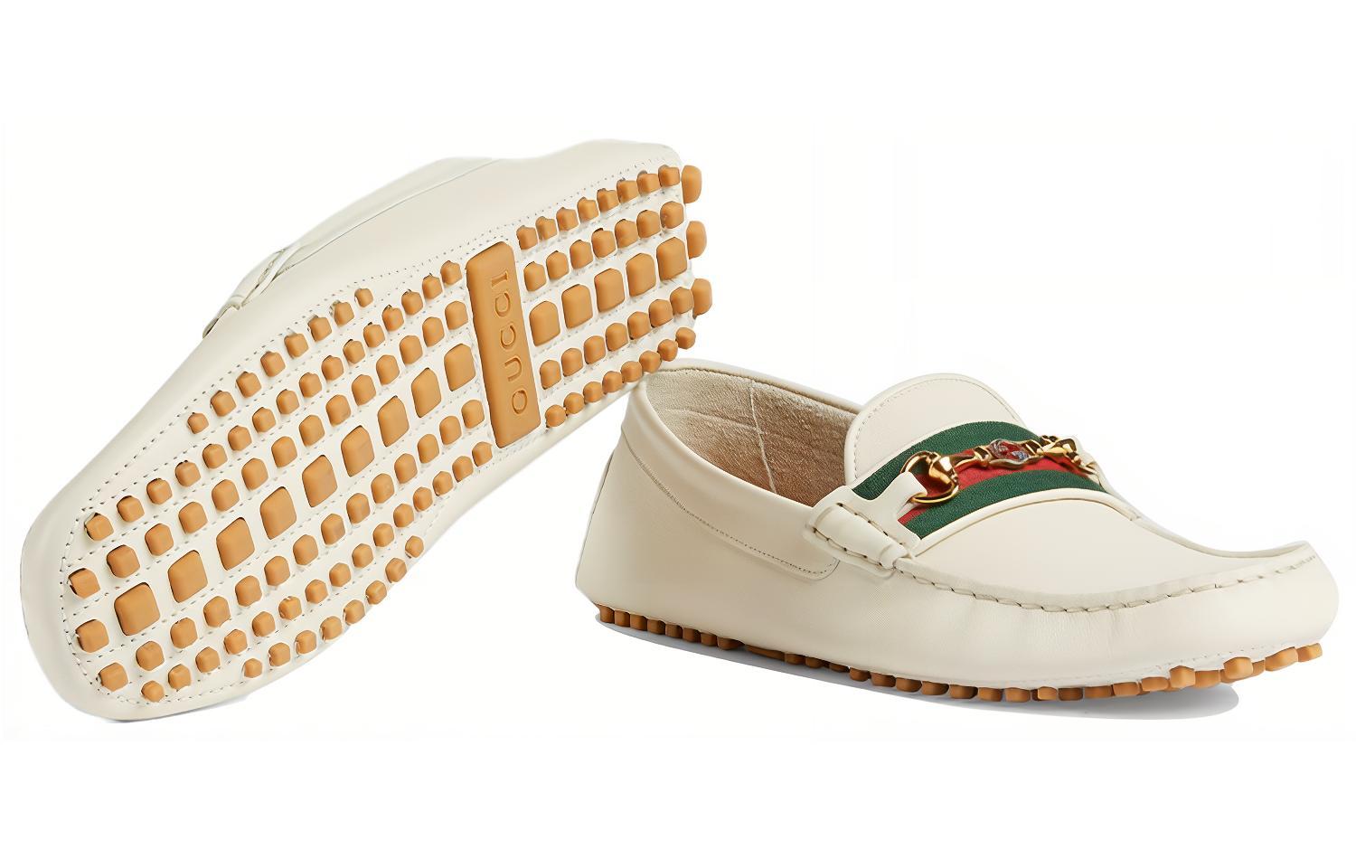 Ботинки мужские GUCCI Web Casual Shoes белые, 42 EU