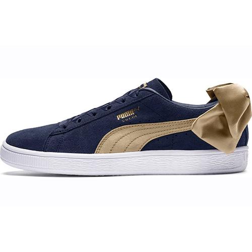 Кроссовки женские PUMA Suede Bow Varsity, peacoat, 37 EU