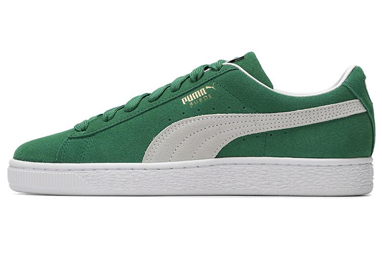 Кроссовки унисекс PUMA Suede Teams Celtics зеленые, 36 EU