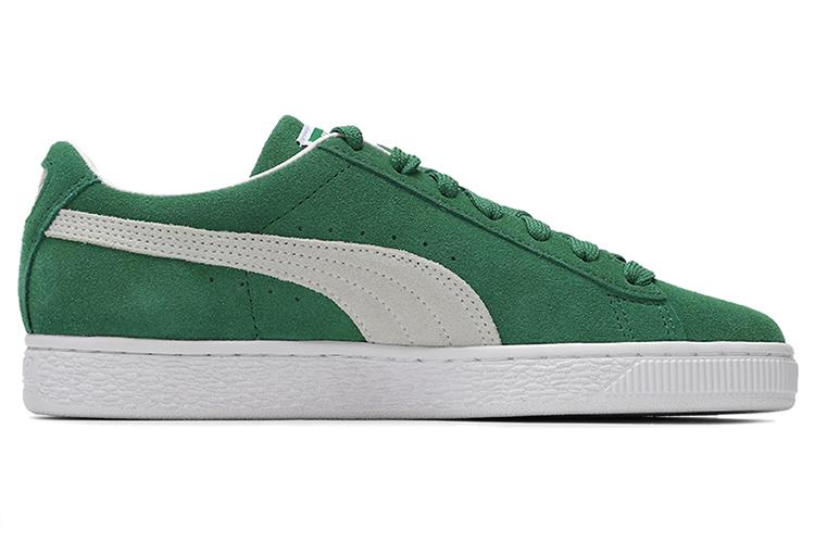 Кроссовки унисекс PUMA Suede Teams Celtics зеленые, 36 EU