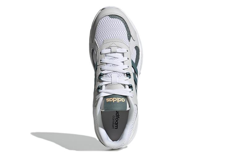 Кроссовки мужские Adidas Neo Crazychaos Shadow белые, серые, зеленые, 44 EU