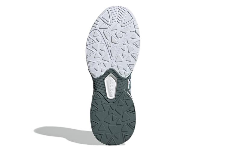 Кроссовки мужские Adidas Neo Crazychaos Shadow белые, серые, зеленые, 44 EU