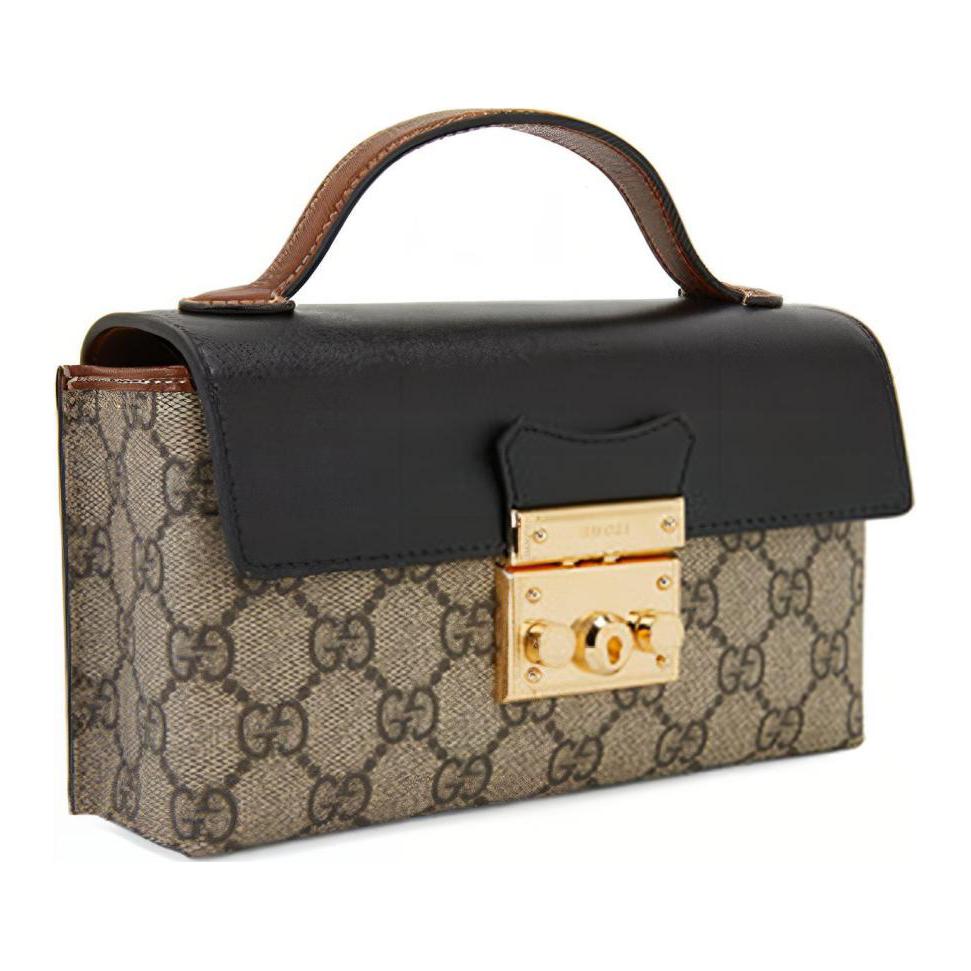 Сумка женская GUCCI Padlock Ebony/Black