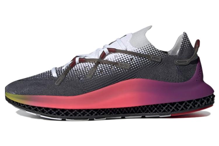 Кроссовки унисекс Adidas 4D Fusio черные ультра-пурпурные