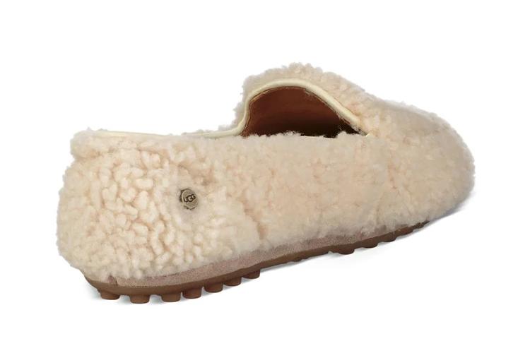 Лоферы женские UGG Hailey Fluff Loafer Slip On натуральные, 37 EU