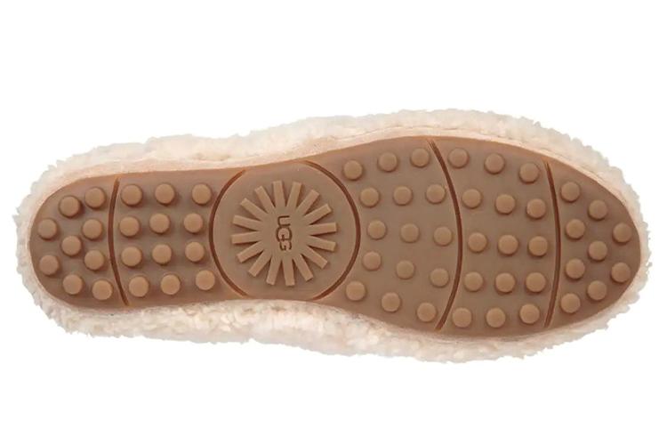 Лоферы женские UGG Hailey Fluff Loafer Slip On натуральные, 37 EU