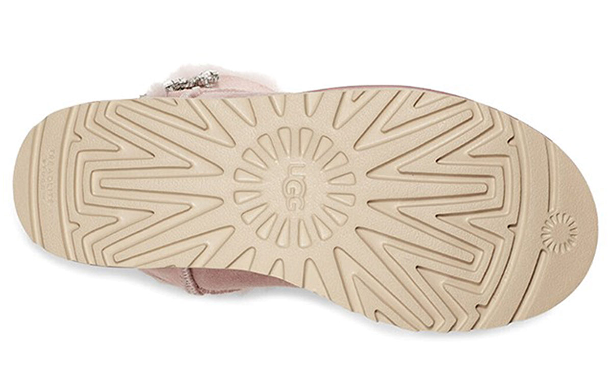 Сапоги женские UGG Karlie Brooch, pale pink, 38 EU