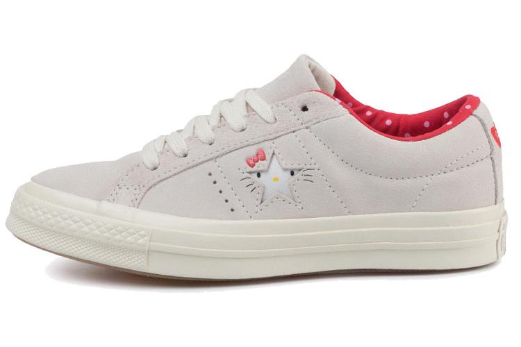 Кеды унисекс Converse One Star Suede Low Top белые