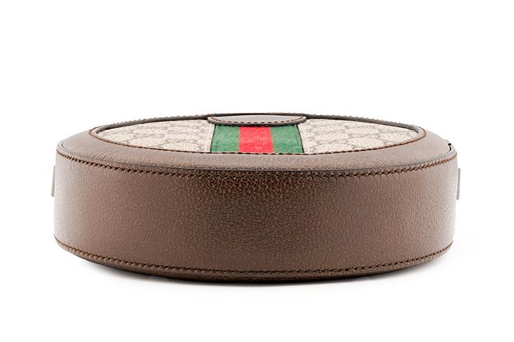 Сумка женская GUCCI Ophidia Round Bag, beige-brown