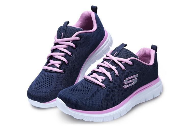 Кроссовки женские Skechers Graceful Get Connected синие, 38.5 EU