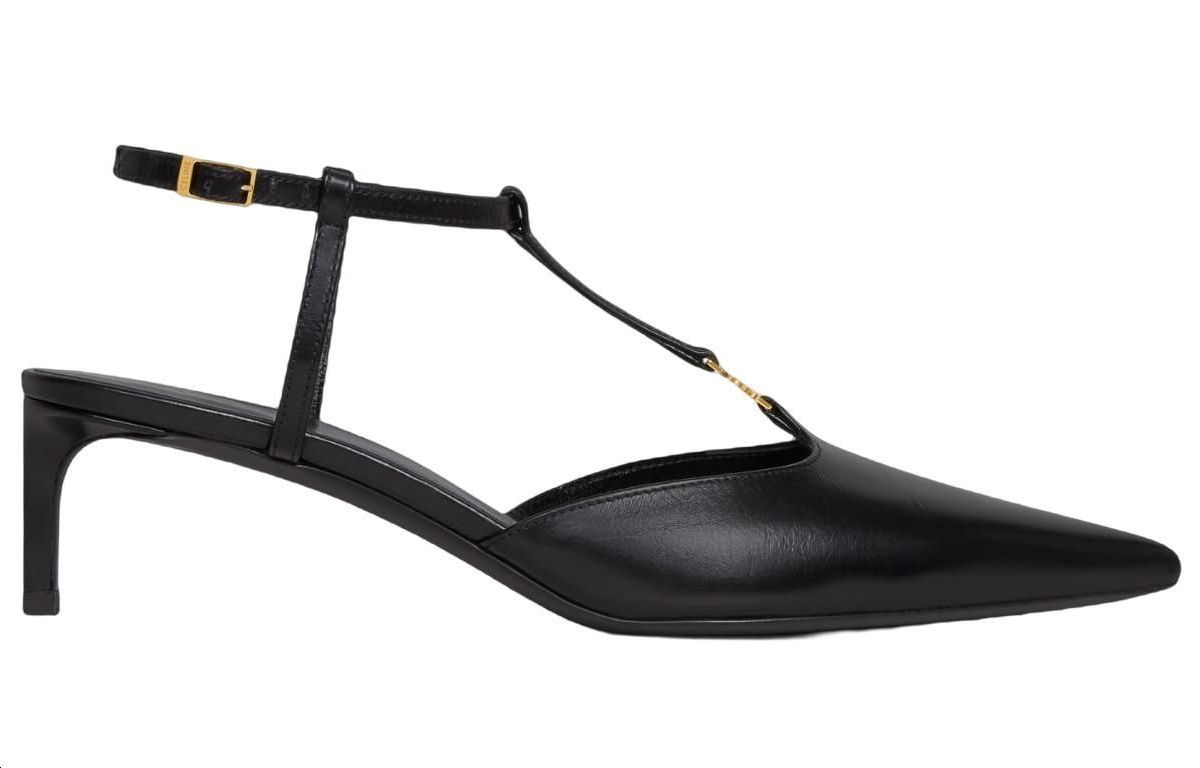 Туфли женские CELINE Slim Heel черные, 36 EU