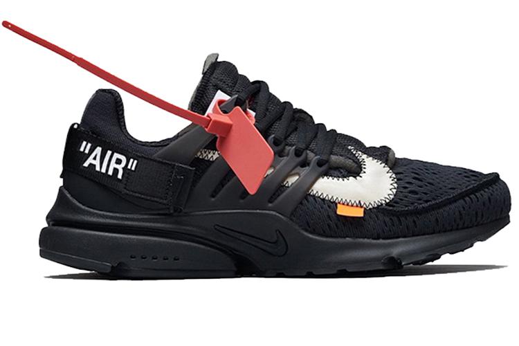 Кроссовки унисекс Nike Air Presto 'Off-White Black', 44 EU