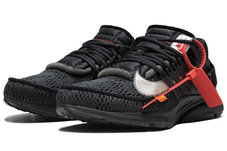 Кроссовки унисекс Nike Air Presto 'Off-White Black', 44 EU
