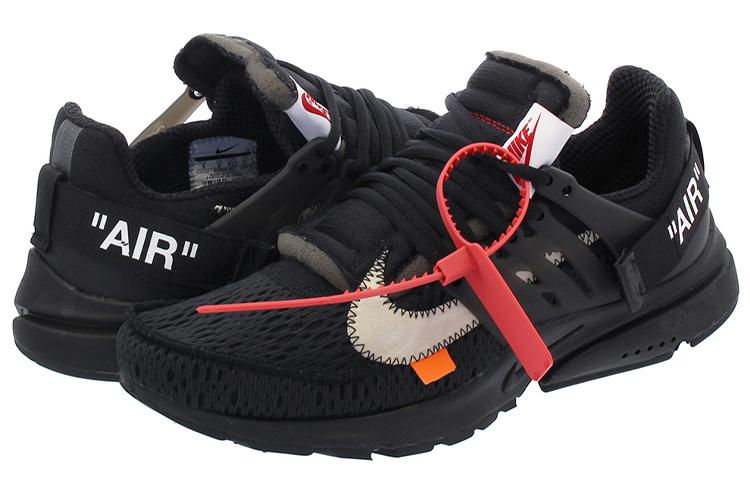 Кроссовки унисекс Nike Air Presto 'Off-White Black', 44 EU