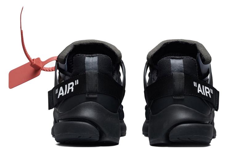 Кроссовки унисекс Nike Air Presto 'Off-White Black', 44 EU