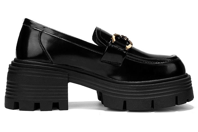 Лоферы женские OMS FX23Q14115 черные, 39 EU