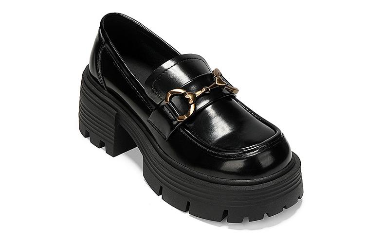 Лоферы женские OMS FX23Q14115 черные, 39 EU