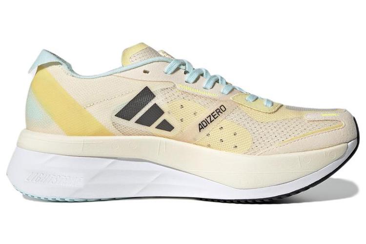 Кроссовки женские Adidas Adizero Boston 11 Ecru Tint Night Metallic, 36 2/3 EU