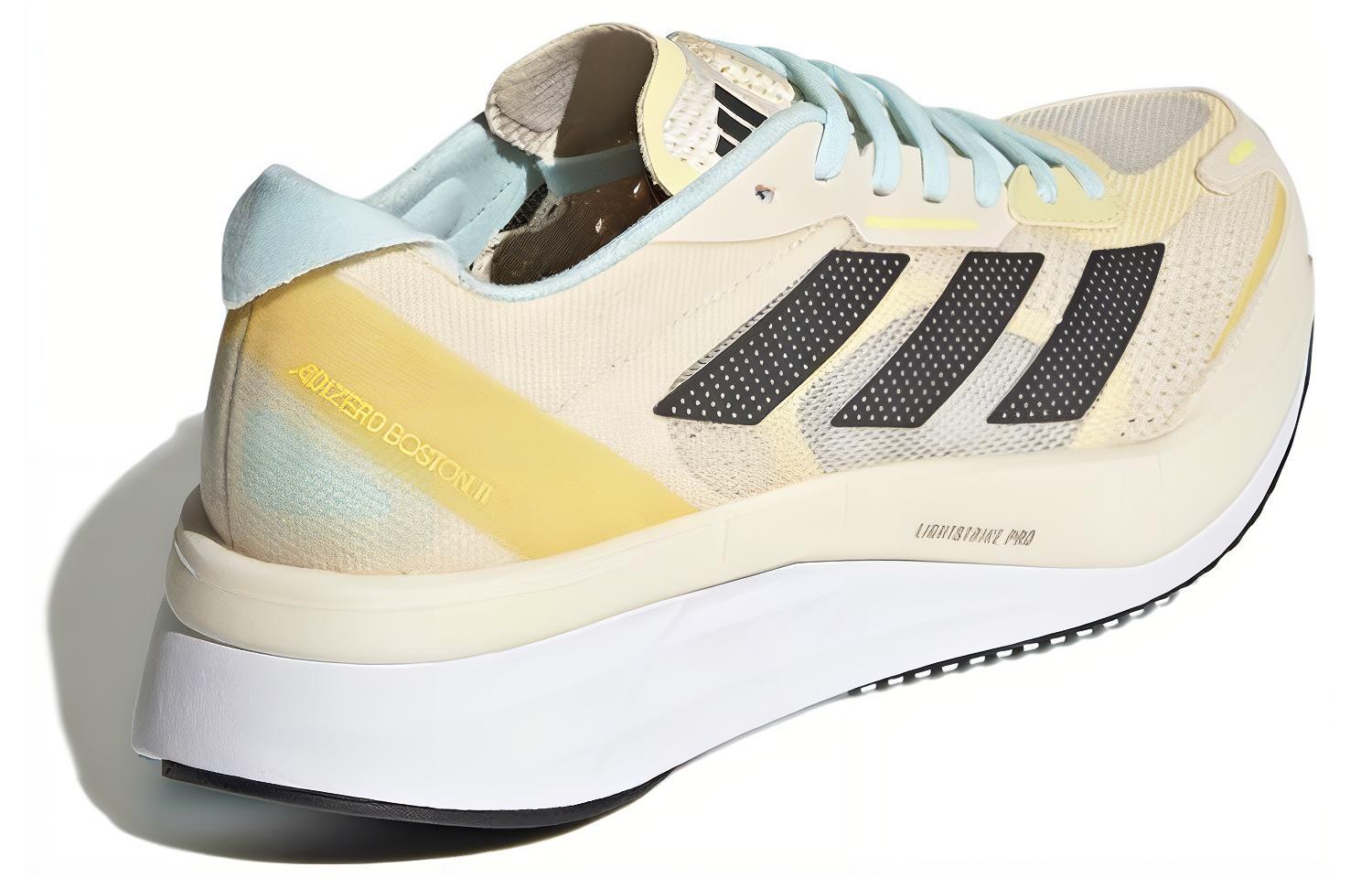 Кроссовки женские Adidas Adizero Boston 11 Ecru Tint Night Metallic, 36 2/3 EU
