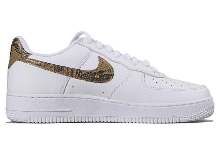 Кроссовки унисекс Nike Air Force 1 Low Retro Ivory Snake, 40 EU