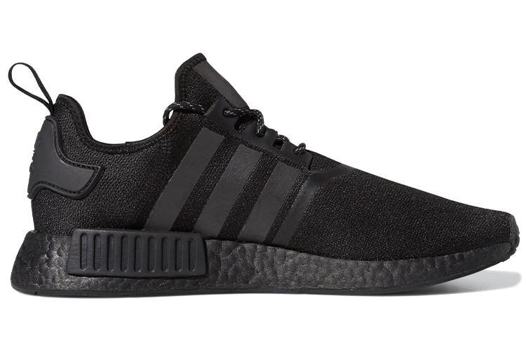 Кроссовки унисекс Adidas Nmd R1 Pharrell черные, 36 EU