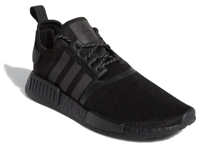 Кроссовки унисекс Adidas Nmd R1 Pharrell черные, 36 EU