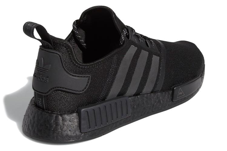 Кроссовки унисекс Adidas Nmd R1 Pharrell черные, 36 EU