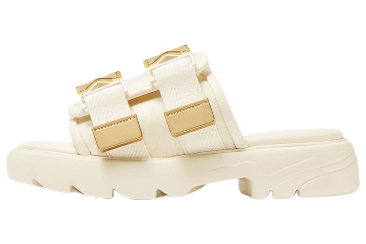 Шлепанцы женские Bottega Veneta Flash Stylish айвори, 35 EU