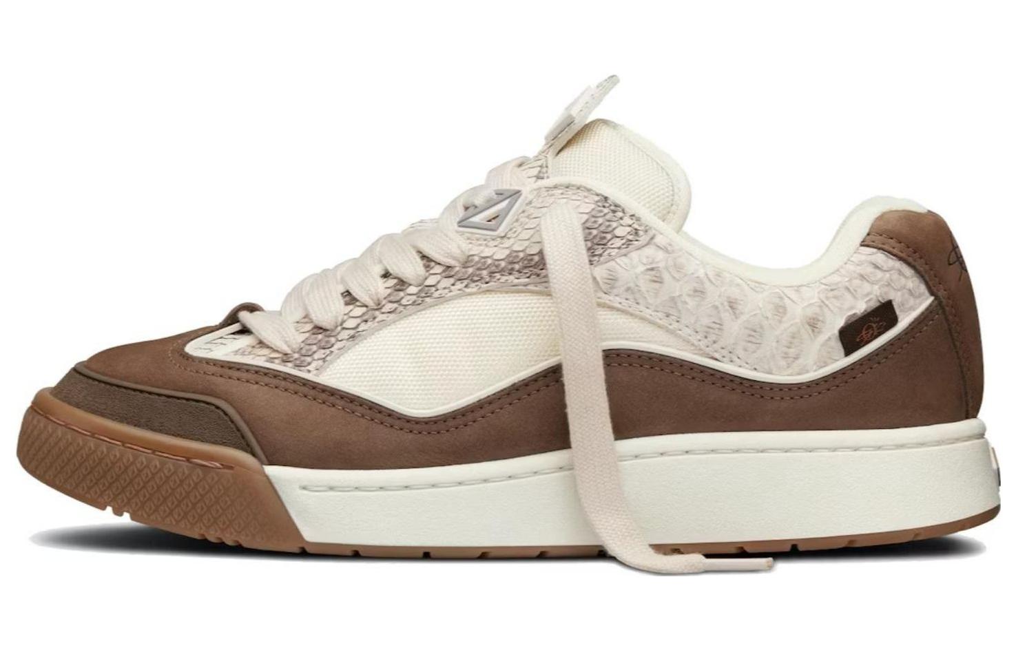 Кеды мужские DIOR B713 бежево-коричневые, 44 EU