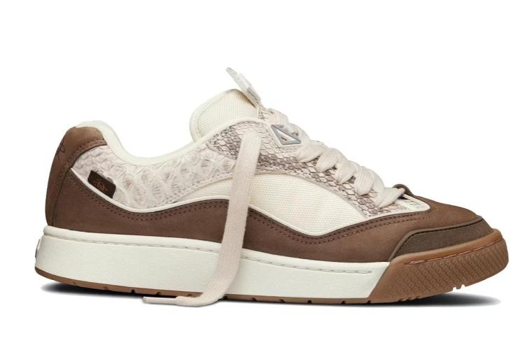 Кеды мужские DIOR B713 бежево-коричневые, 44 EU