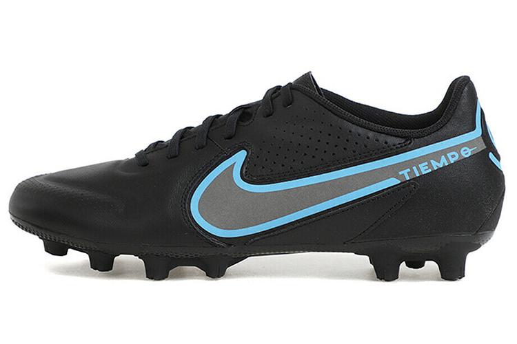 Футбольные бутсы мужские Nike Tiempo Legend 9 Academy HG черные, 42 EU