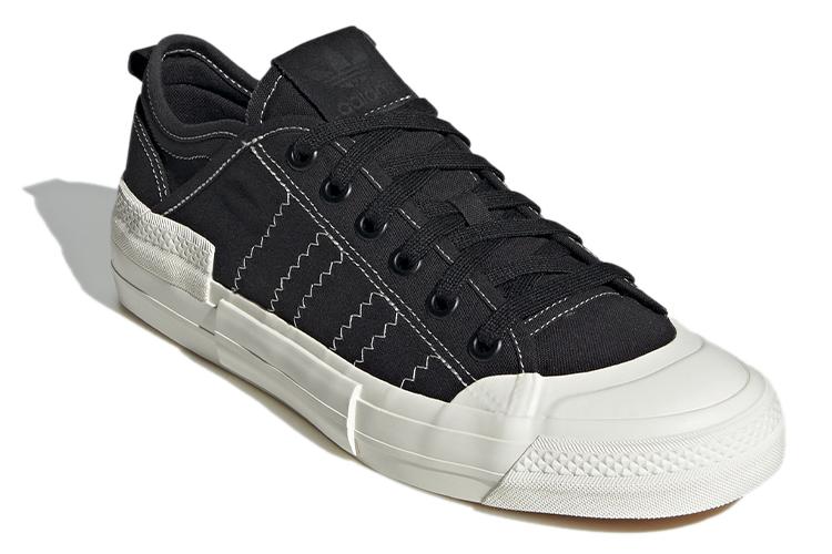 Кроссовки унисекс Adidas Nizza Low Mfx черные, 37 1/3 EU