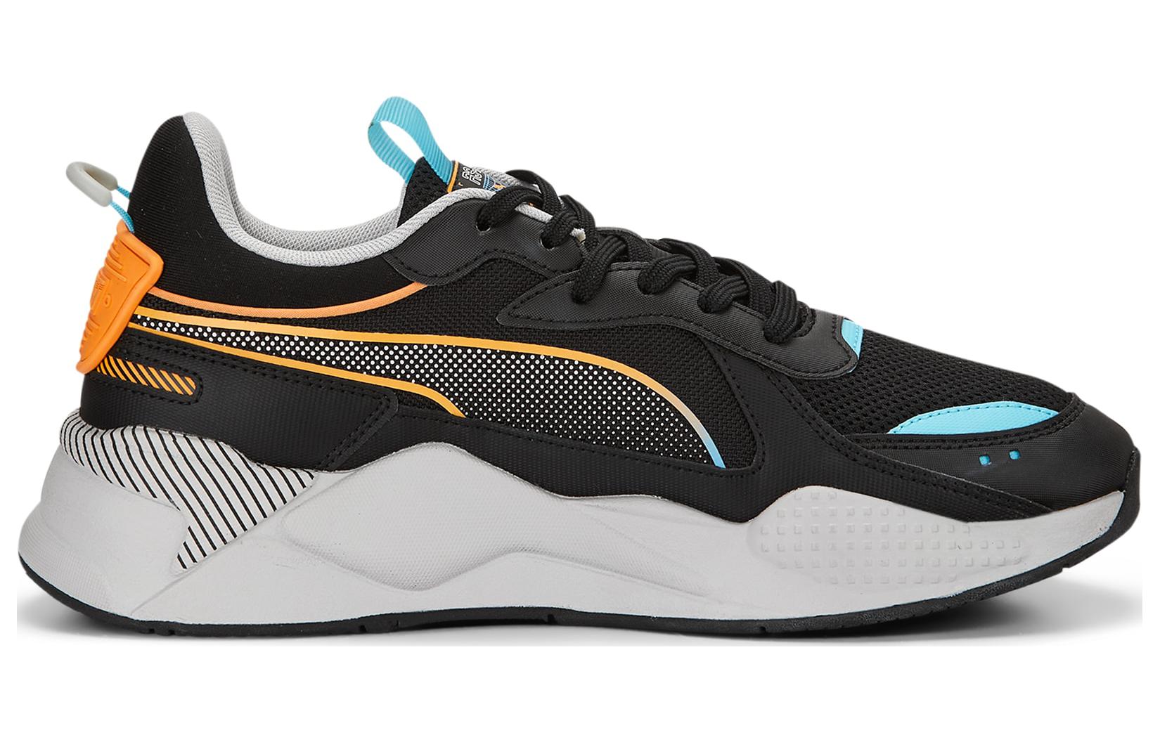 Кроссовки мужские PUMA RS X 3D черные, 39 EU