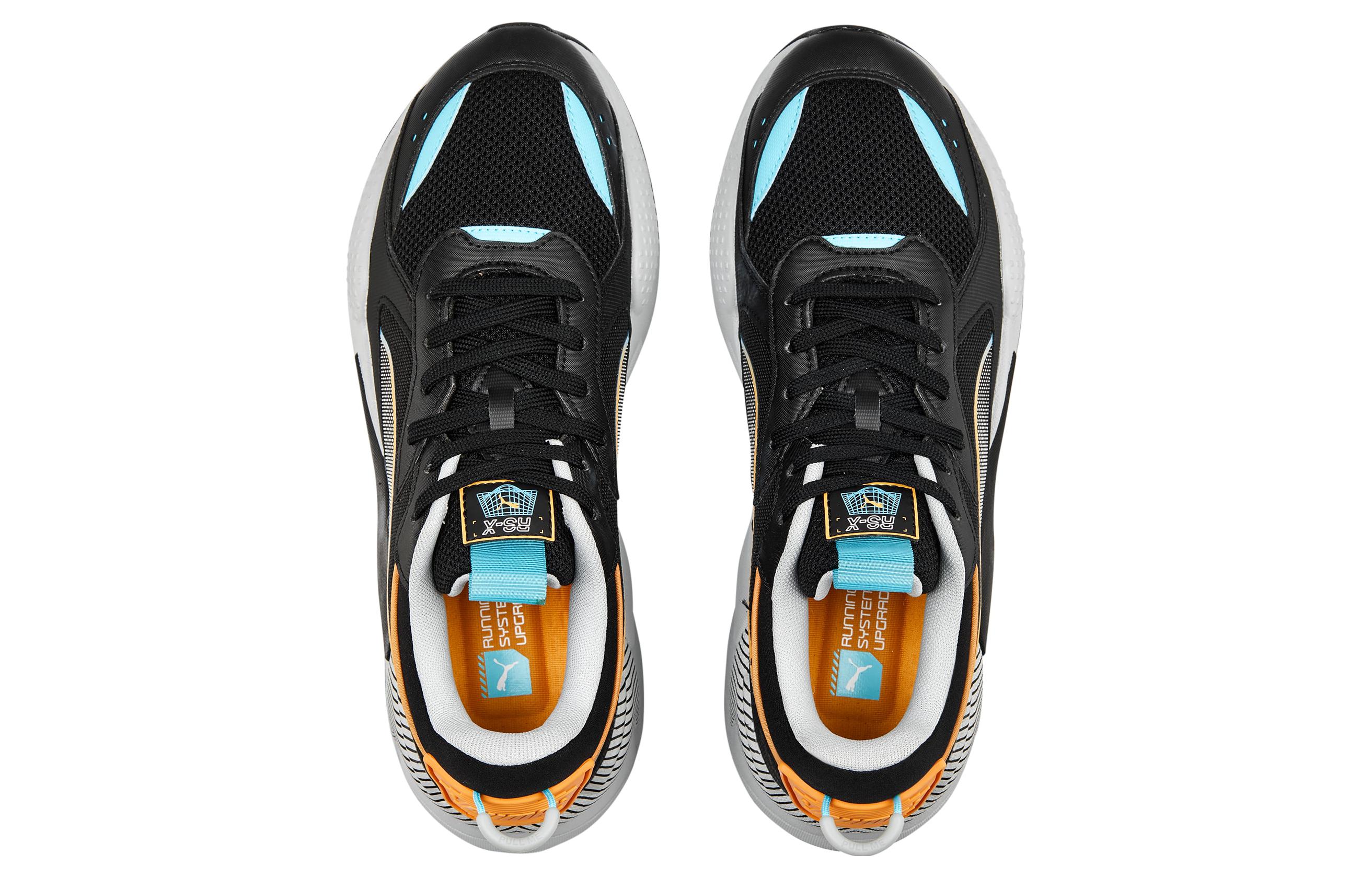 Кроссовки мужские PUMA RS X 3D черные, 39 EU